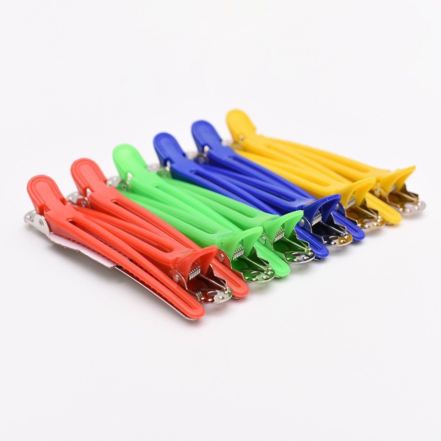 SET 12 CÁI Kẹp tóc mỏ vịt dùng trong salon