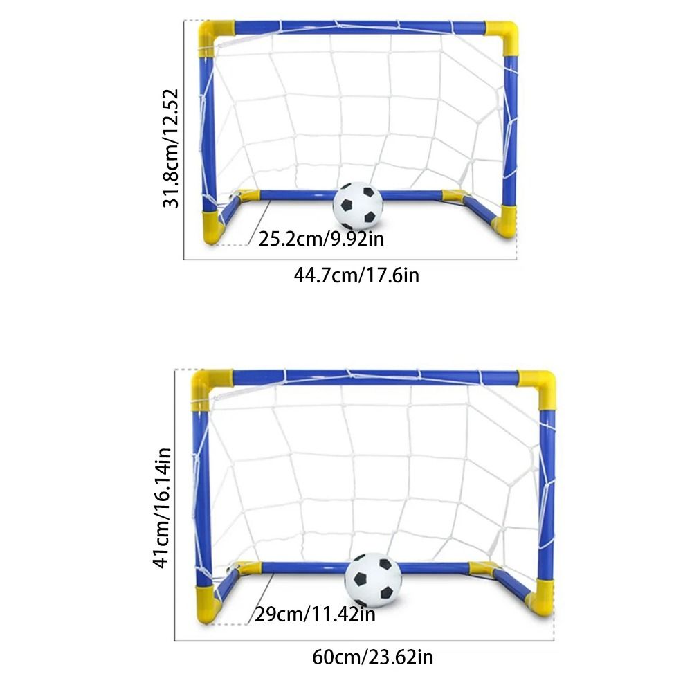 Durable Removable Net Soccer Goal Post Net Set High-Strength Frame with  Inflatable Pump Kids Soccer Goal Easy Installation Foldable Indoor Soccer  Post Frame Kit Home Games | Daraz.com.np