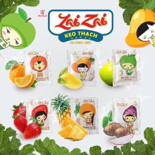 1kg thạch zai zai Đức Hạnh mix đủ vị
