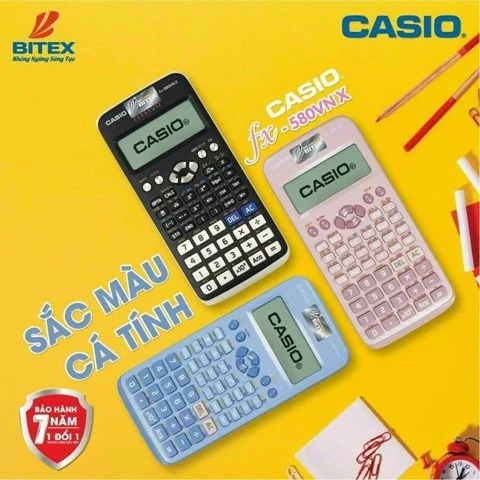 Máy Tính Casio FX580VNX (NEW) Chính Hãng