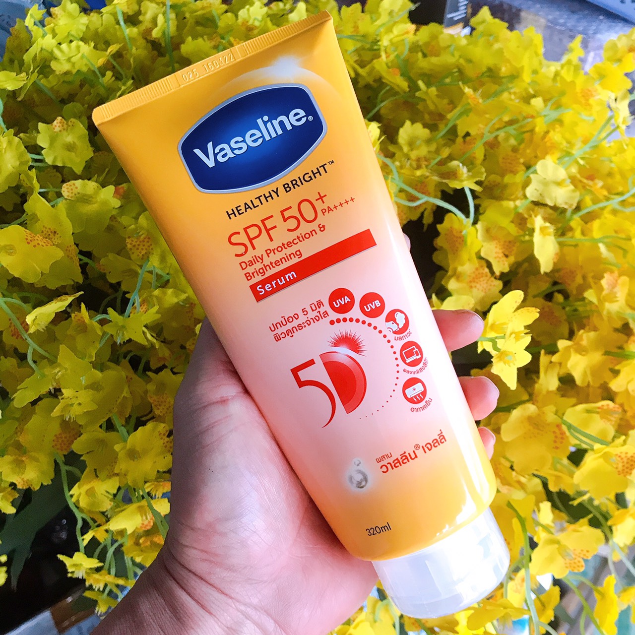 Sữa Dưỡng Thể Vaseline 10X,50X Tuýp 320ml