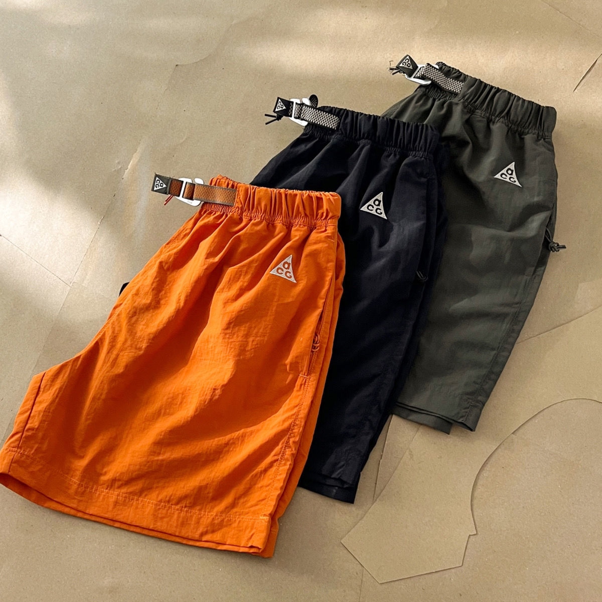 Original ACG Belt Lock Solid Color Shorts