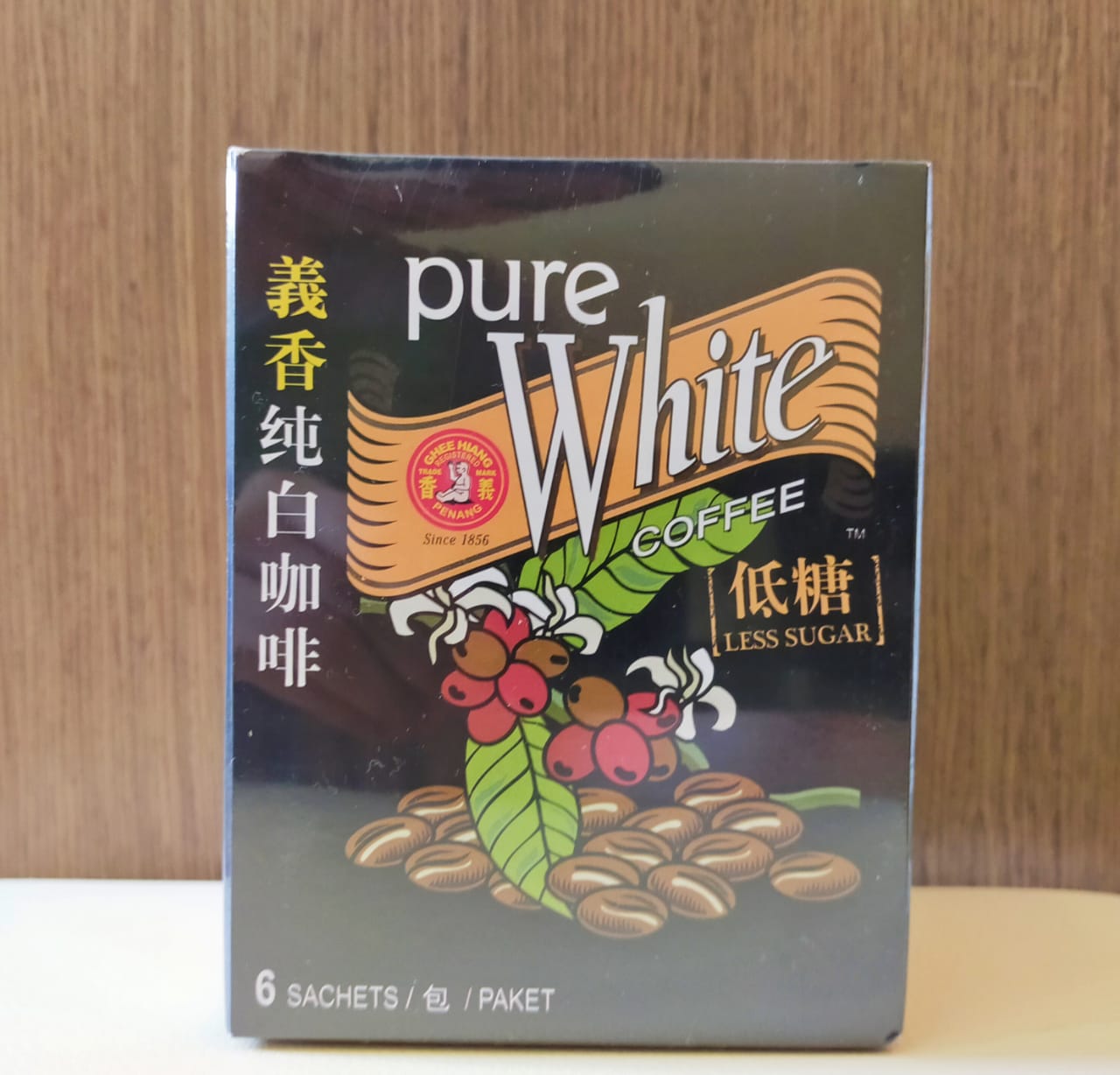 [HALAL] GHEE HIANG PURE WHITE COFFEE(Less Sugar)義香低糖纯白咖啡 Lazada