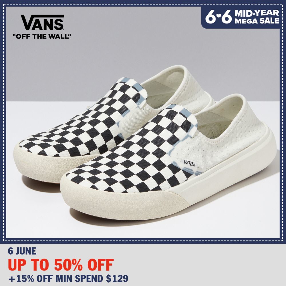 vans checkerboard comfycush one