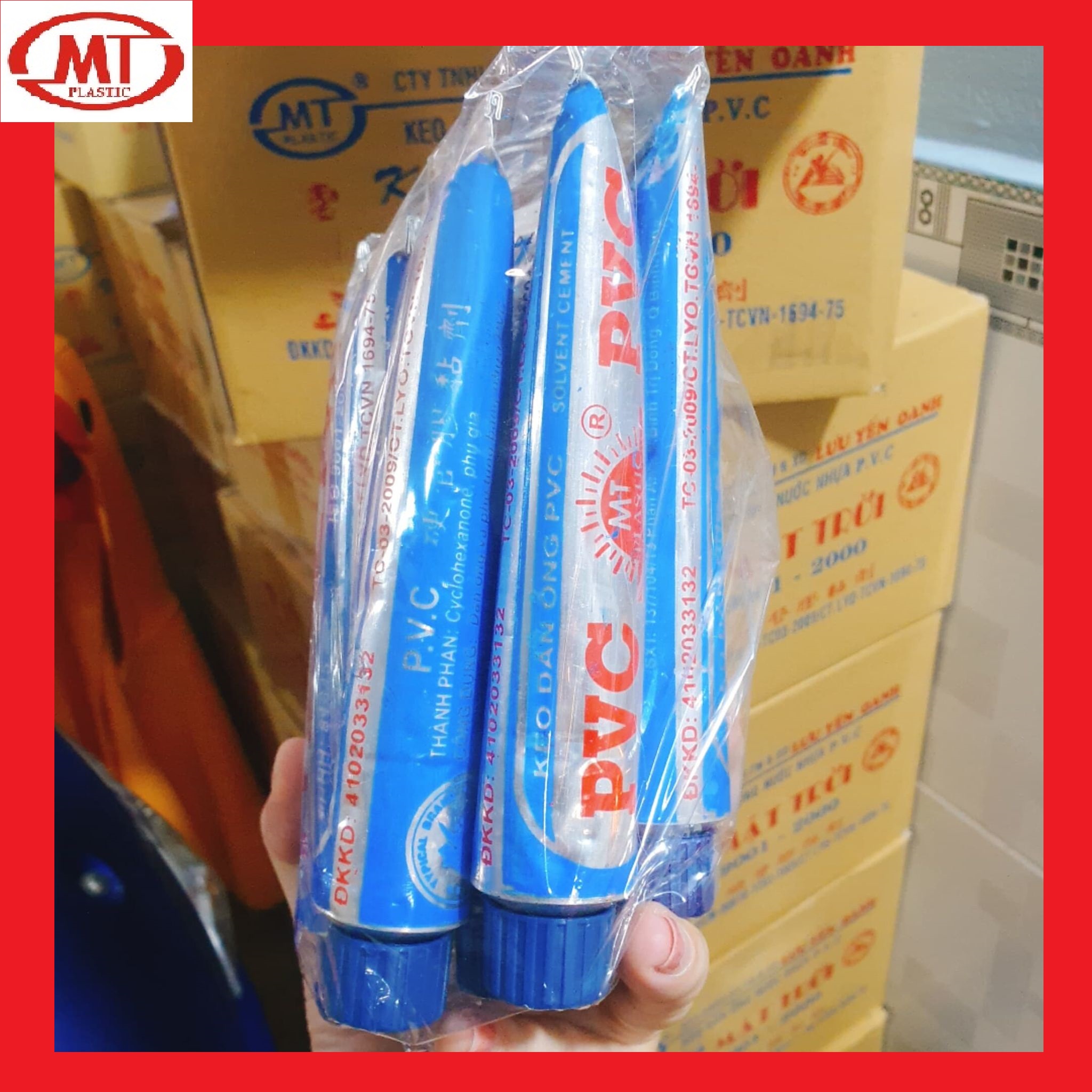 KEO DÁN ỐNG NƯỚC 100G/TUÝP HIỆU MẶT TRỜI