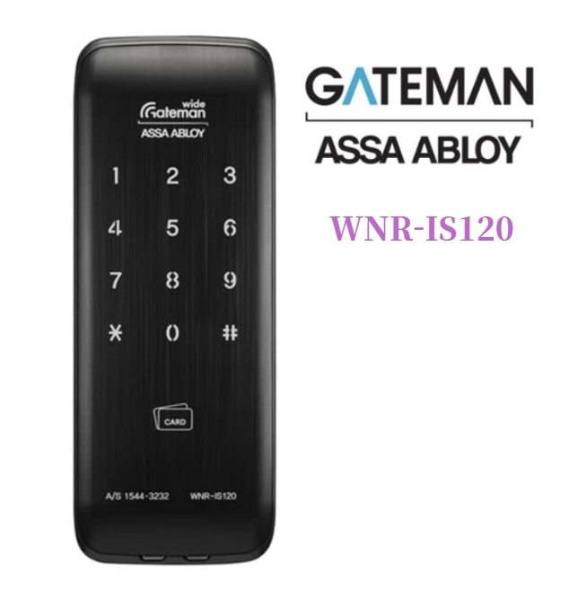 Gateman KOREA WNRIS120 Digital Door Lock with Password card key (Two Way) Keyless Electronic