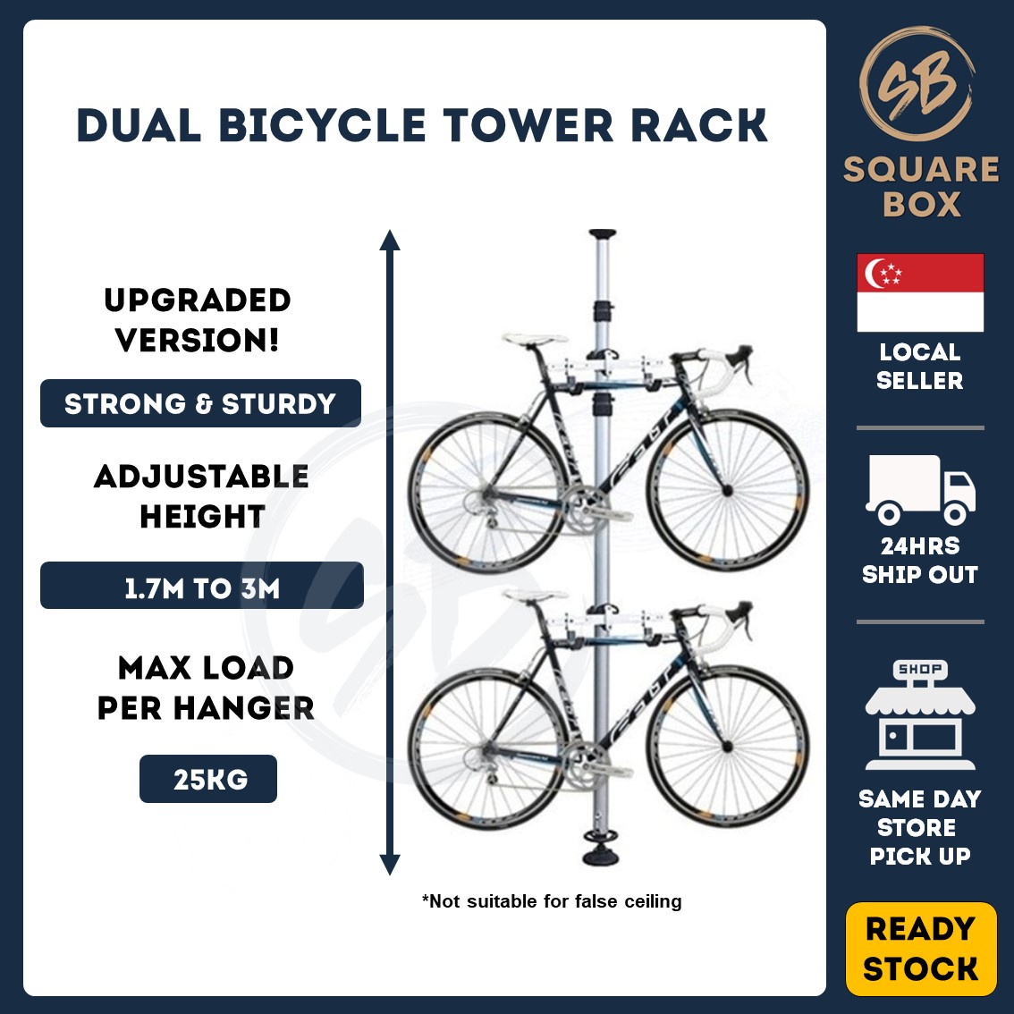 Dual bicycle best sale tower rack