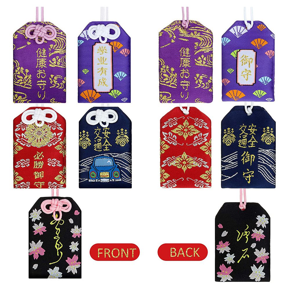 ARELENE%205%20Pieces%20Japanese%20Omamori%20Sachet%20Lucky%20Amulet%20Charms%20for%20Health/Education/Love/Success/Traffic%20Safety,%205%20Styles%20-%20Image%202