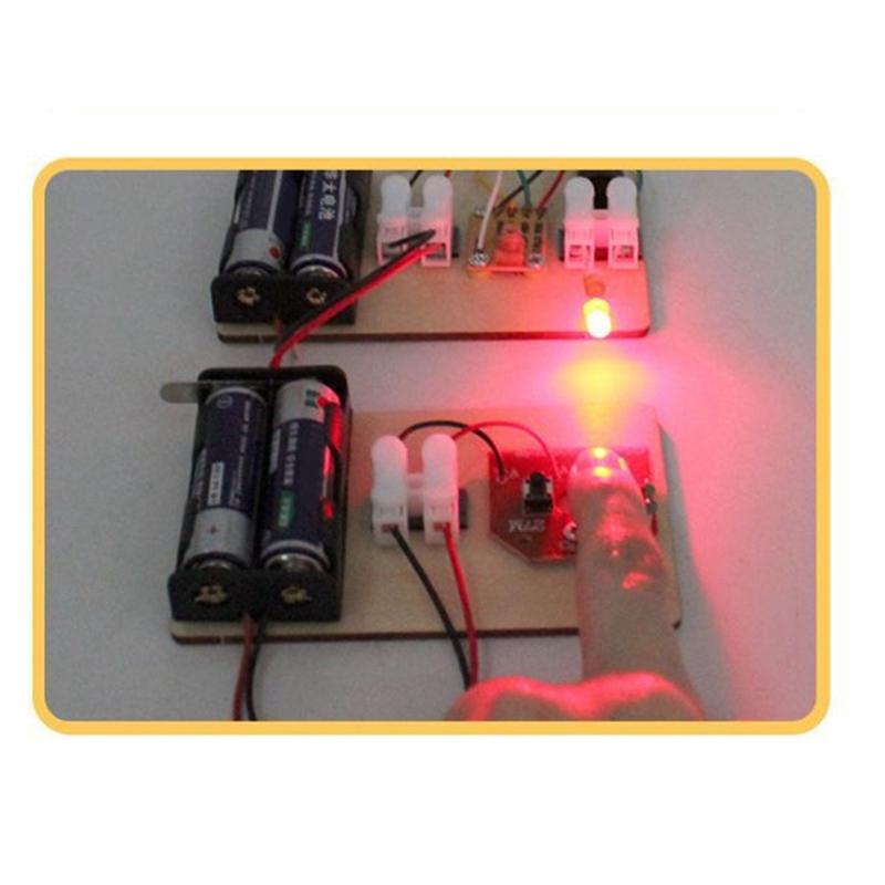 【Beverly】-STEM Kits, Learn Morse Code, Build a Telegraph Machine, Electric Circuit Experiment, Electricity Kit(No Battery)