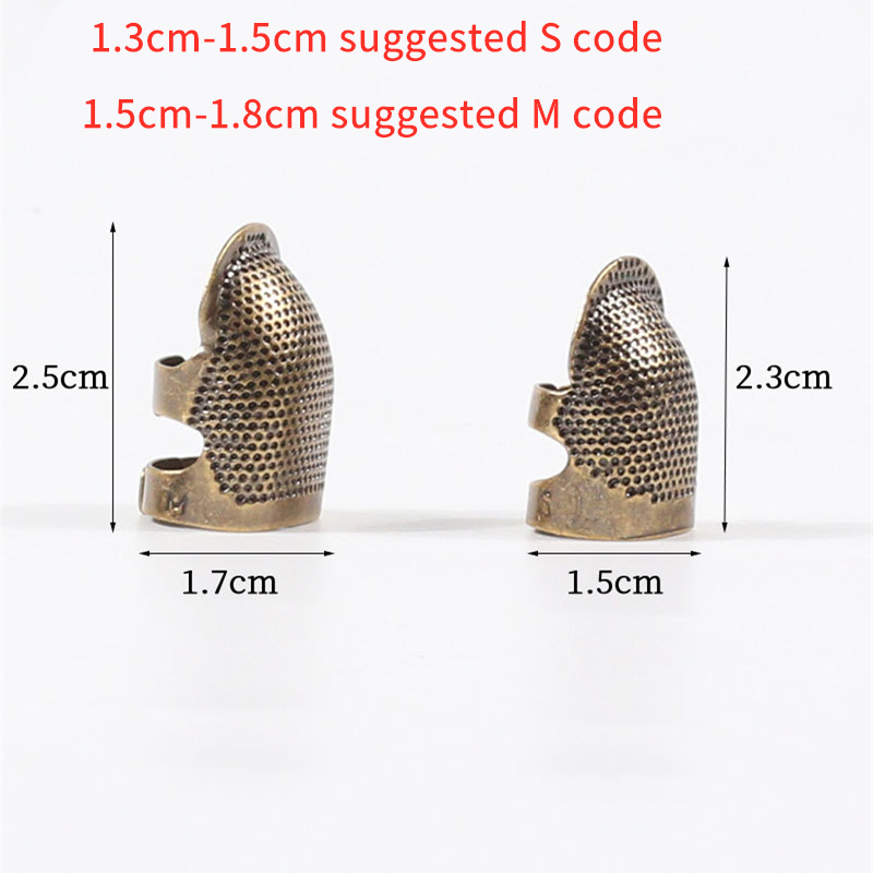 Sewing Thimble | 6 Pieces | Metal Sewing Thimble | Finger Protector |  Protective Ring For Quilting