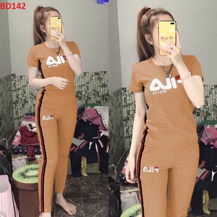 [HCM]bộ đồ thun cotton FIL cao cấp
