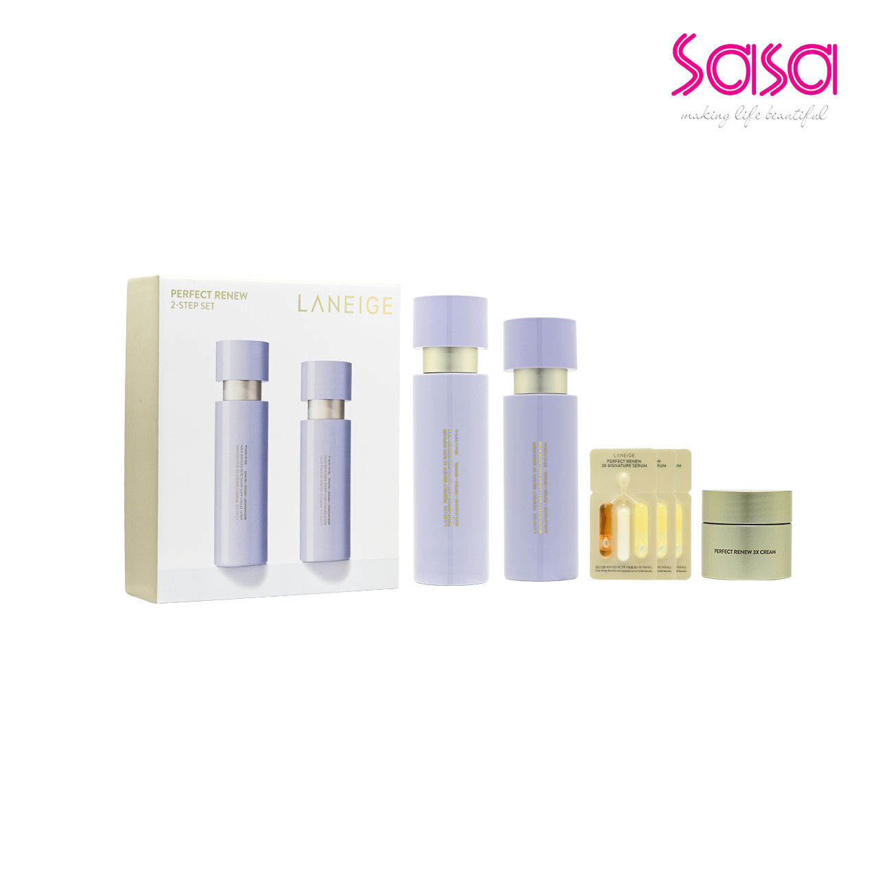 LANEIGE Perfect Renew 3X 2-Step Set | Lazada Singapore