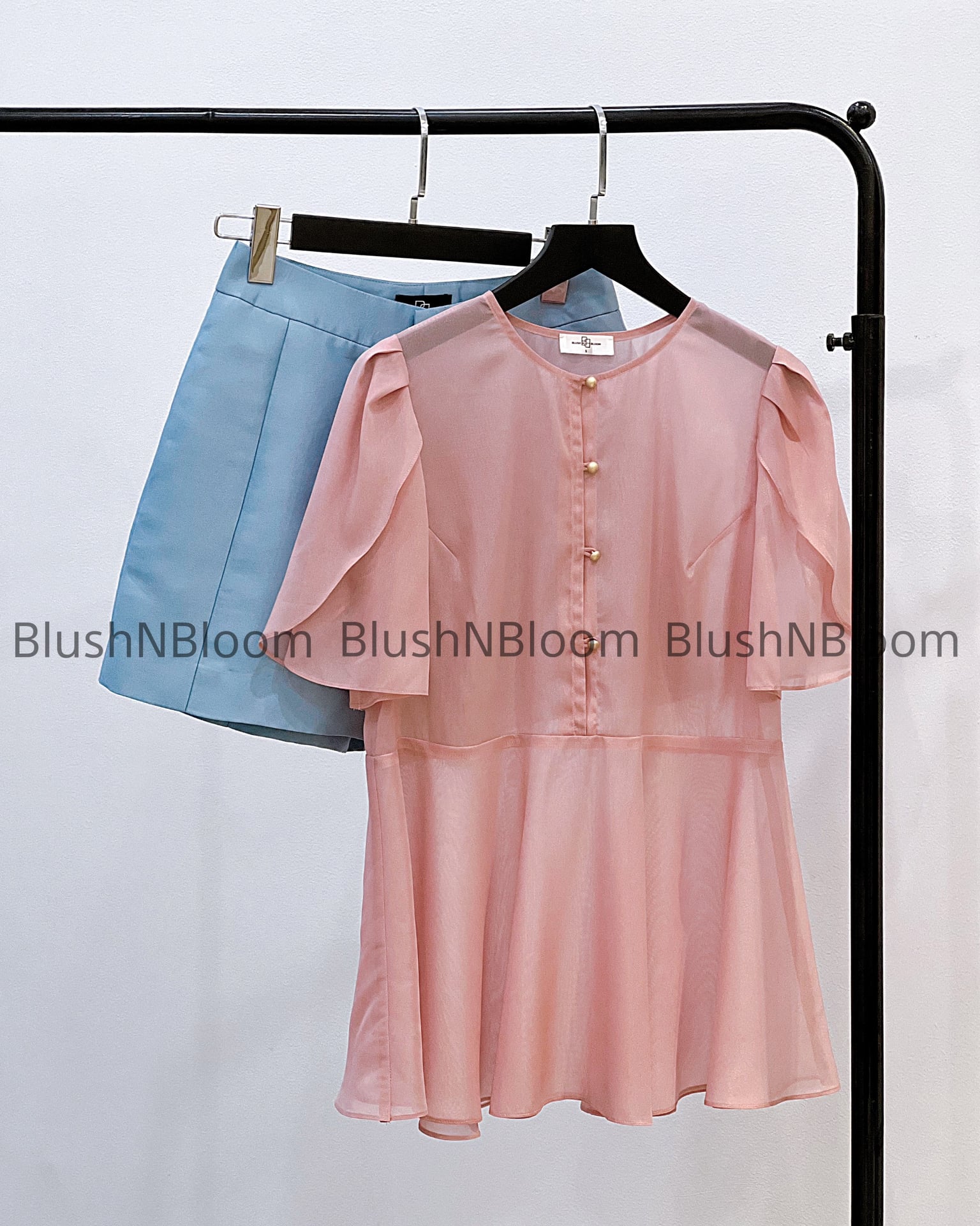 Áo Indigo Top BlushNBloom