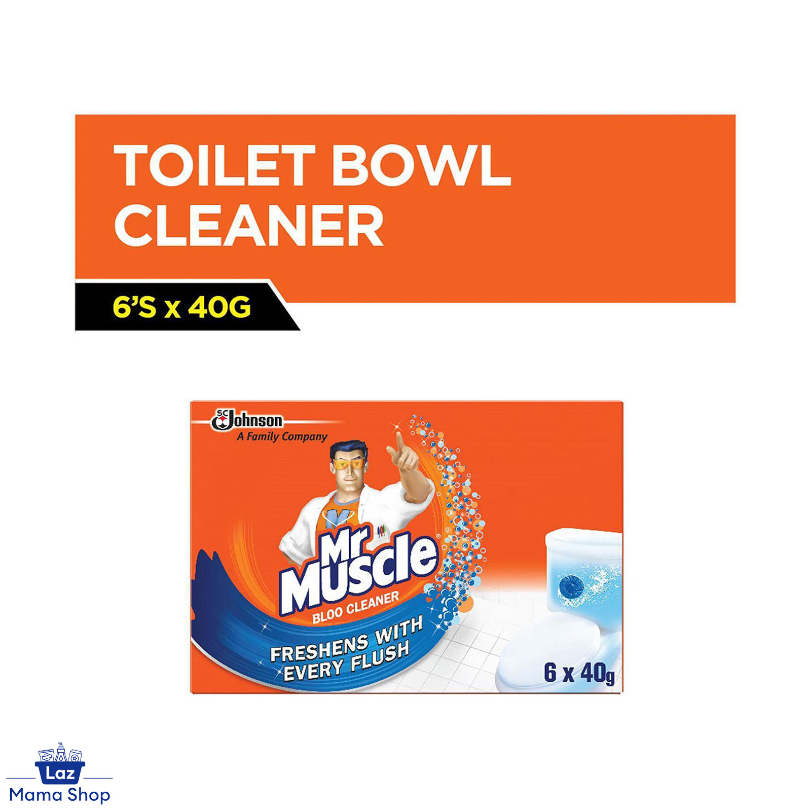 Mr. Muscle Toilet Bloo Cleaner (Laz Mama Shop) Lazada Singapore