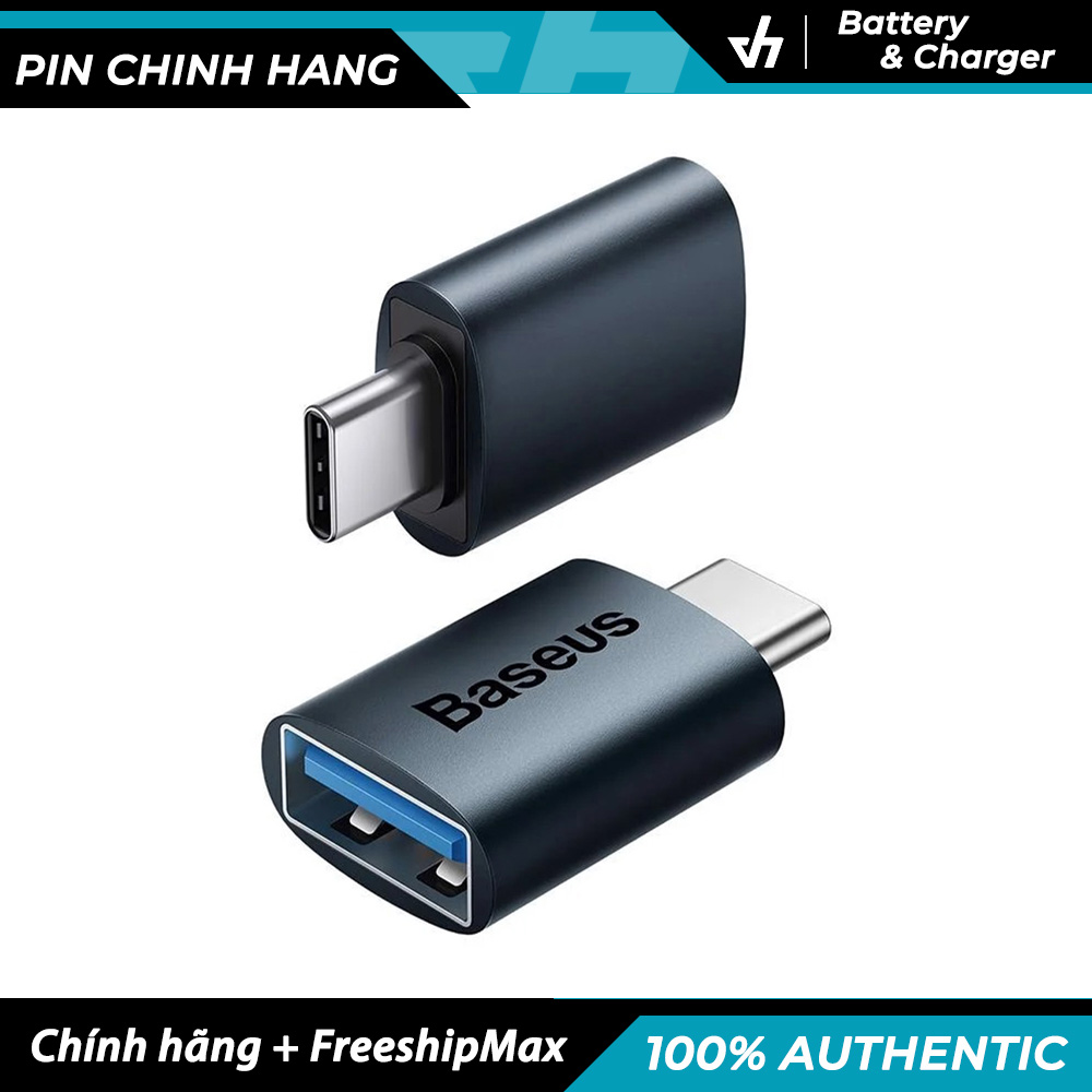 Đầu chuyển OTG cao cấp Baseus TypeC to USB-A LVL002