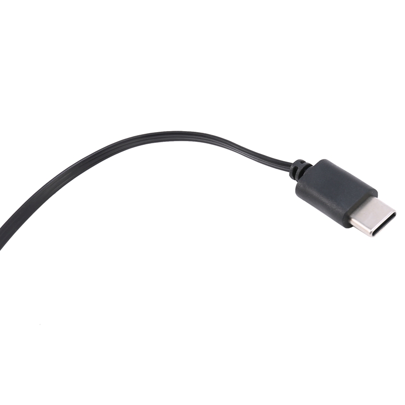 USB Type C USB 3.1 Retractable Cable Charger Charging Type-C USB-C Cable Black