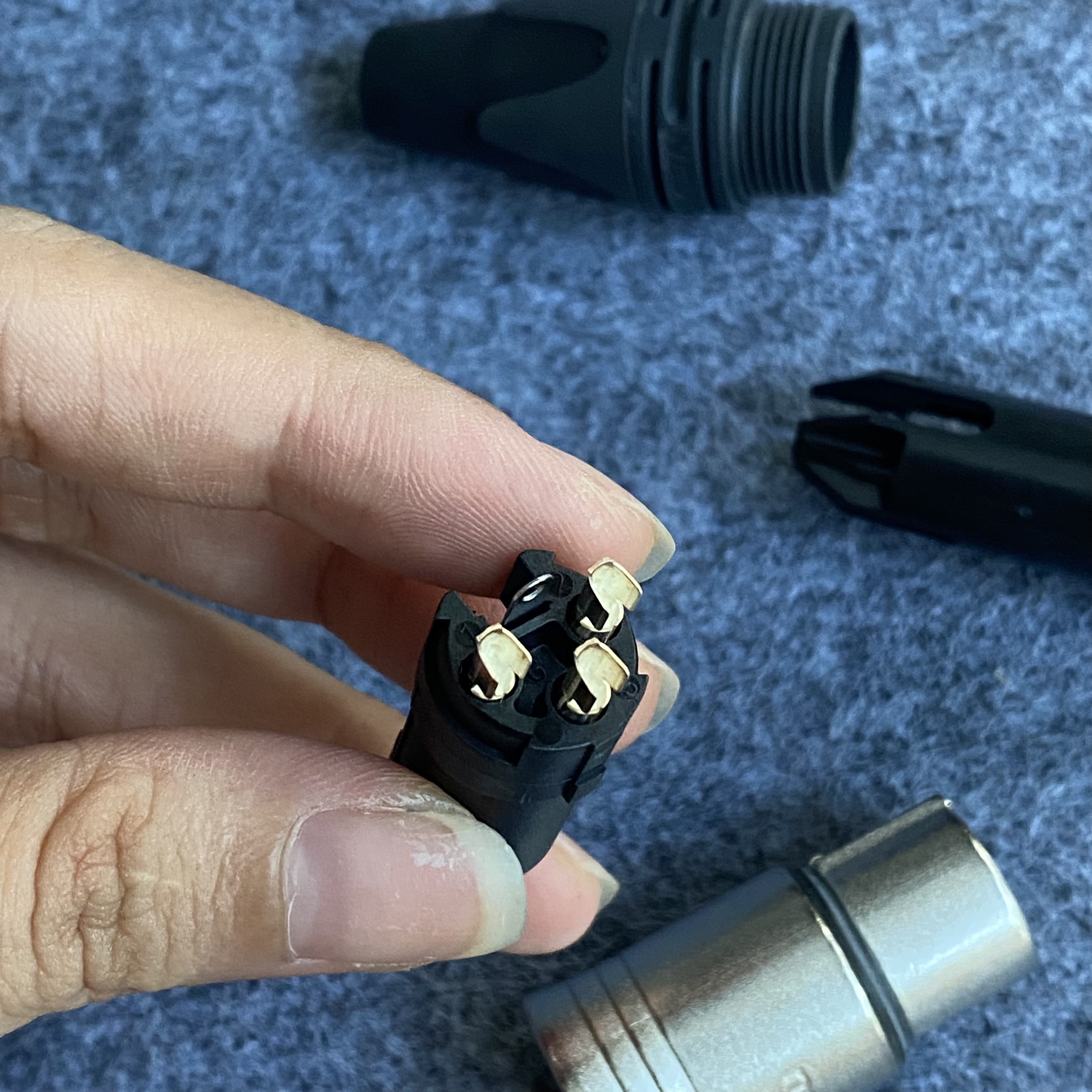 Jack canon NEUTRIK ( Chính hãng Thụy Sỹ) - Jack XLR Neutrik
