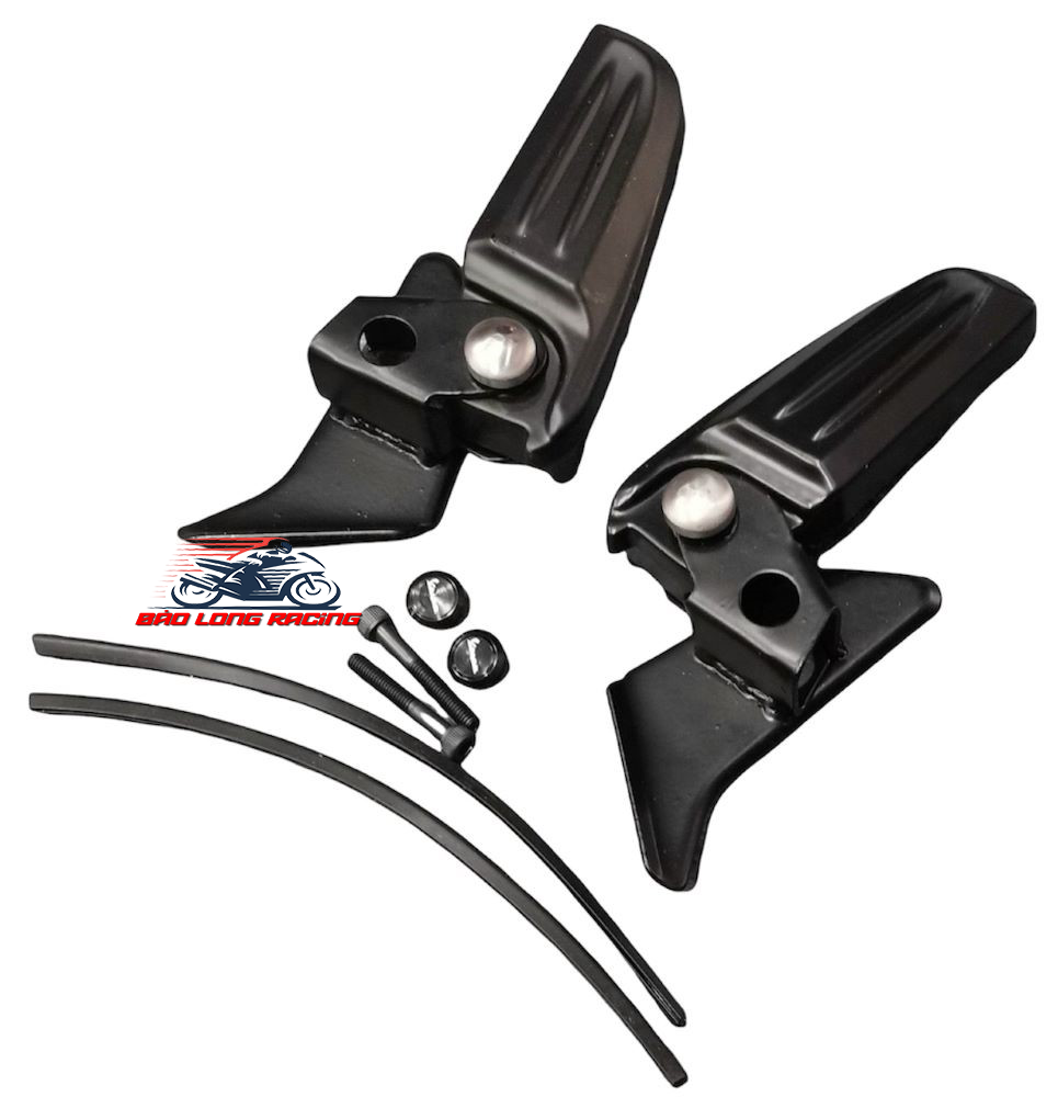 Gác chân Sau gắn xe máy VESPA để chân Xếp Gọn Gàng tiện ích Sơn Tĩnh Điện hợp thời trang