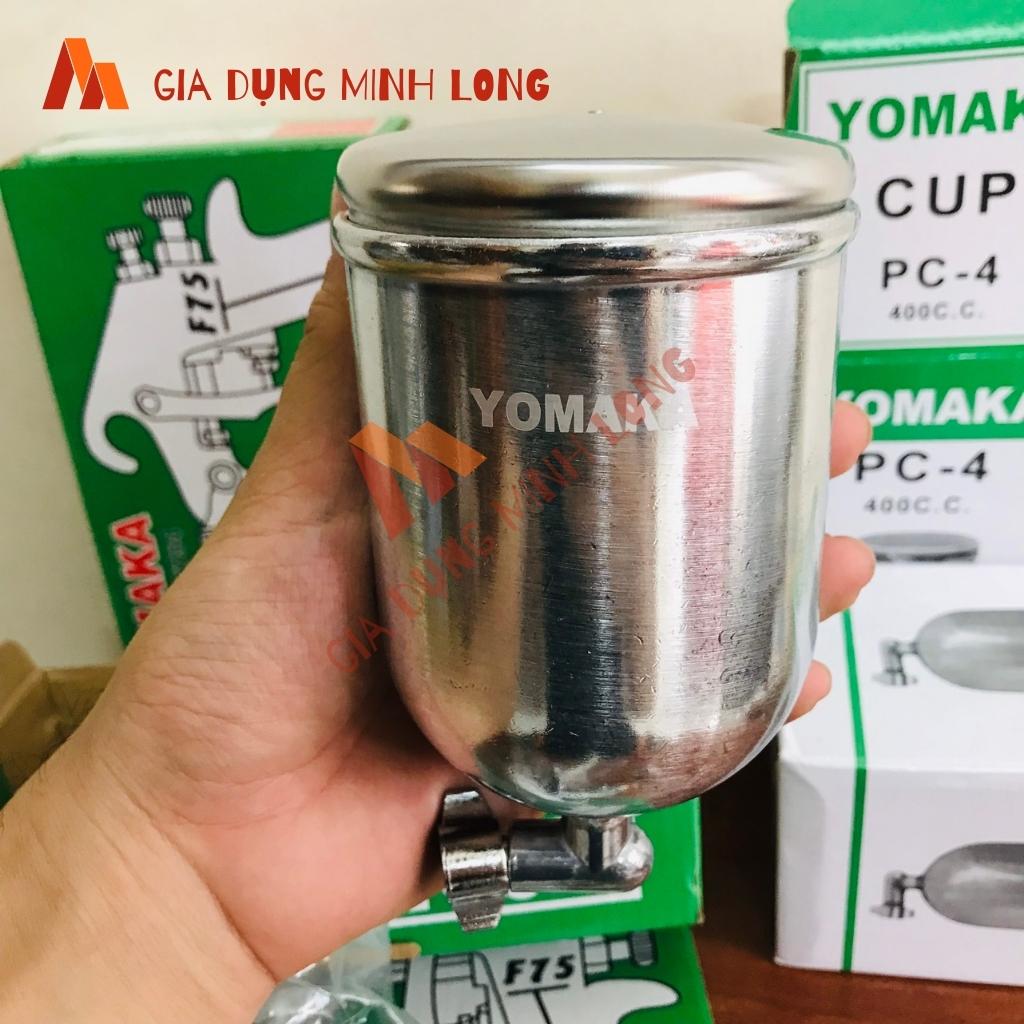 Súng phun sơn YOMAKA F75( bình 400cc) chính hãng