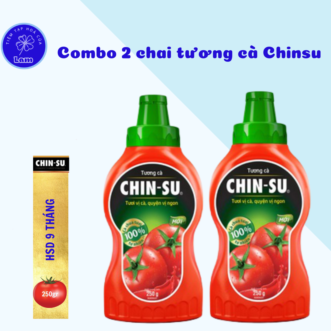 02 chai tương cà Chinsu- HSD 9 tháng từ ngày sản xuất