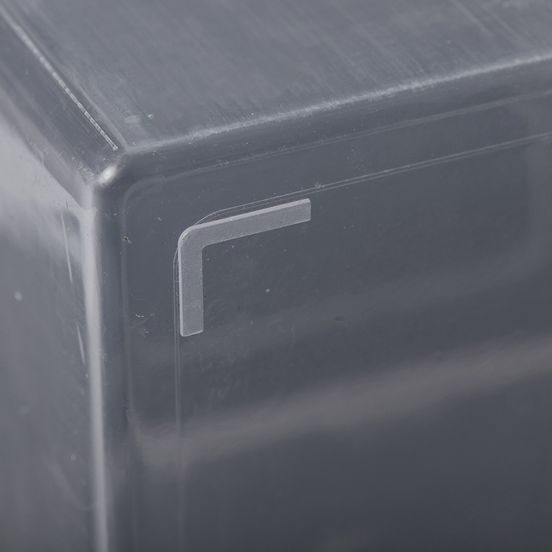 Translucent Storage Box with Lid for Jewelry Stationery Headwear Rectangular Collection Case Multipurpose Home Organizer Box MENGYU. 