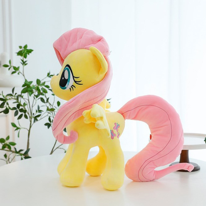 30CM My Little Pony Kawaii Toys Pinkie Pie Fluttershy Twilight Sparkle Soft Stuffed Dolls Ornaments Plushie Gifts For Kids.