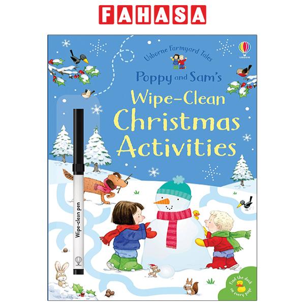 Fahasa - Poppy And Sam's Wipe-Clean Christmas Activities