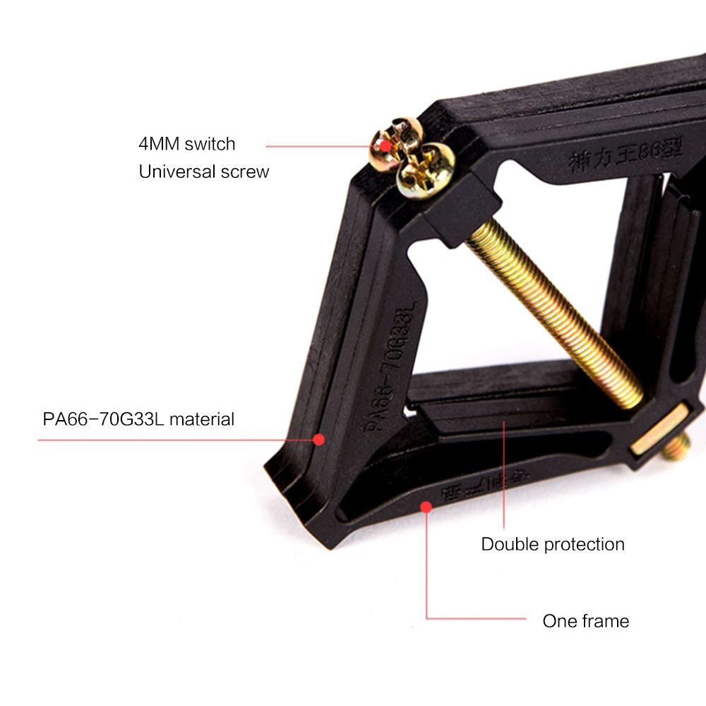 CLARINEJI Junction Switch Electrical Accessories Wall Fixed Cassette Switch Bottom Box Dark Box Repair Wall Repair Box Old Socket Box Replacement Fixed