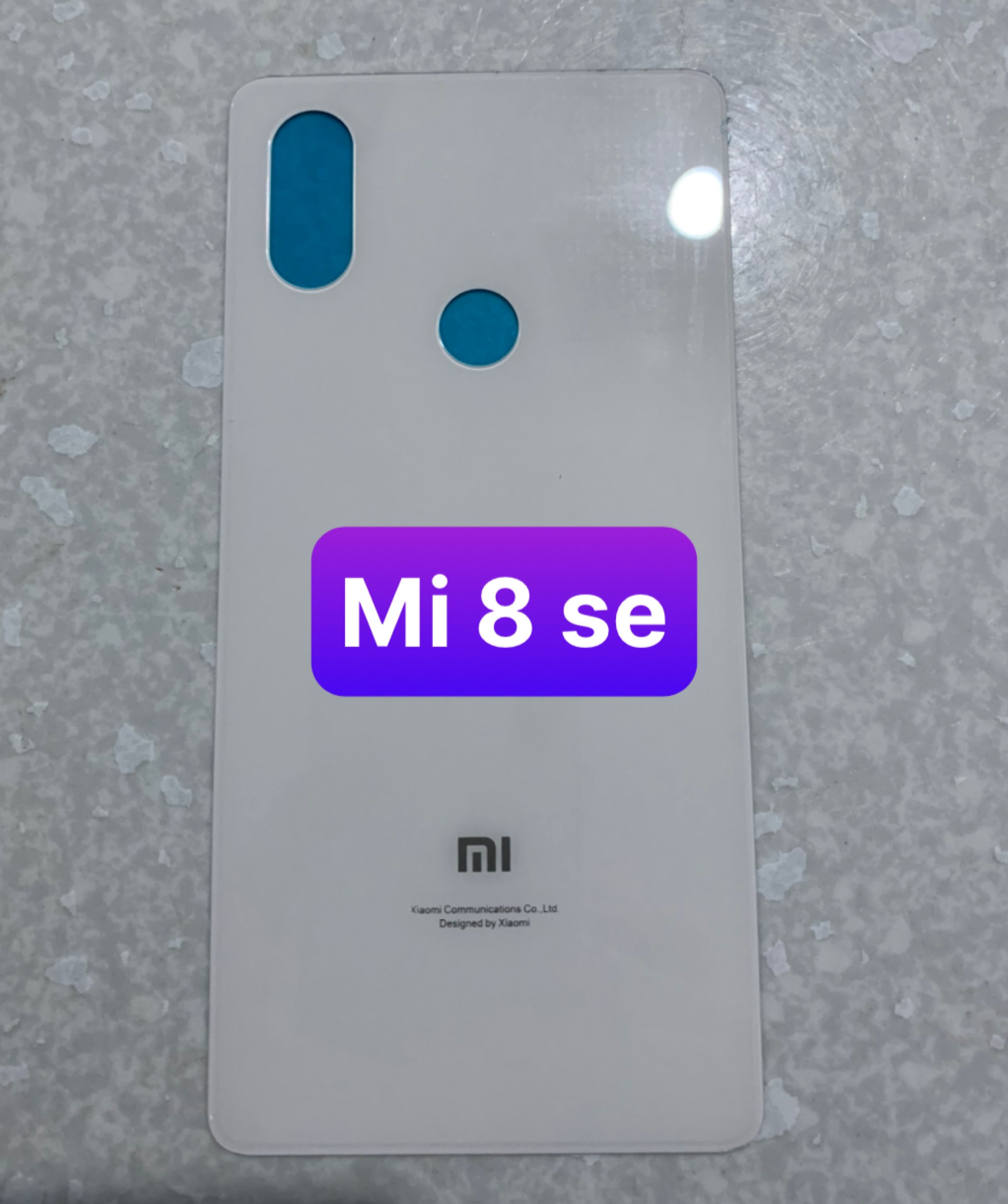 kính lưng Xiaomi Mi 8se