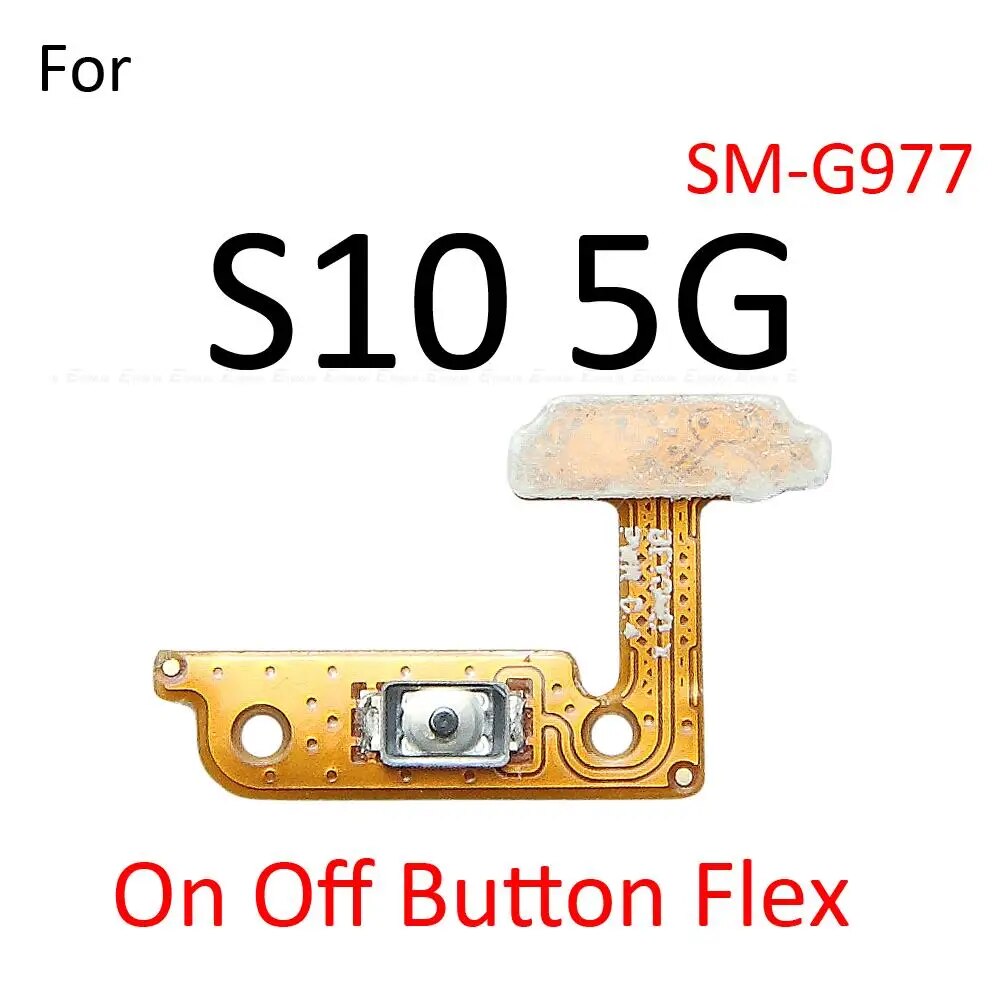 Volume Button Power Switch On Off Key Flex Cable For Samsung Galaxy S10e S10 Plus 5G. 