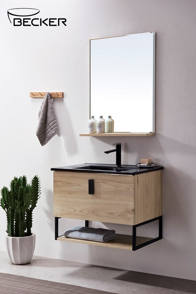 Becker Ss304 710mm Bathroom Vanity With Mirror Lazada Singapore
