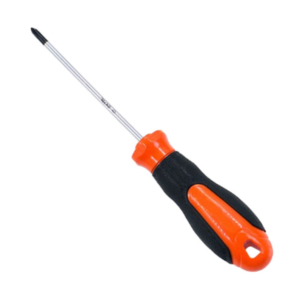 Toolstar 2Pcs Cross/Slotted Screwdriver Steel Rubber Hand Tools Screwdriver Nutdrivers