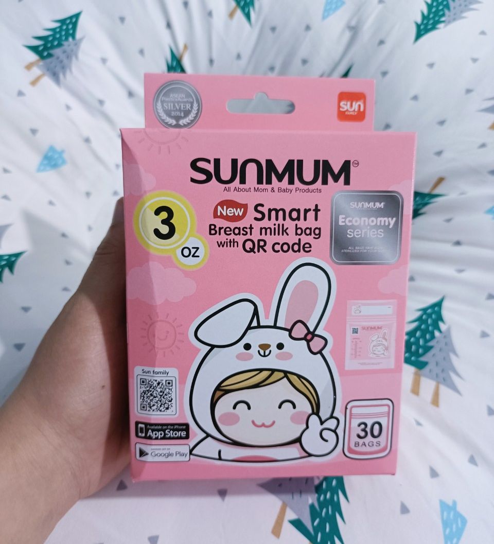 Túi trữ sữa Sunmum Thái Lan 100ml (hộp 30 túi)
