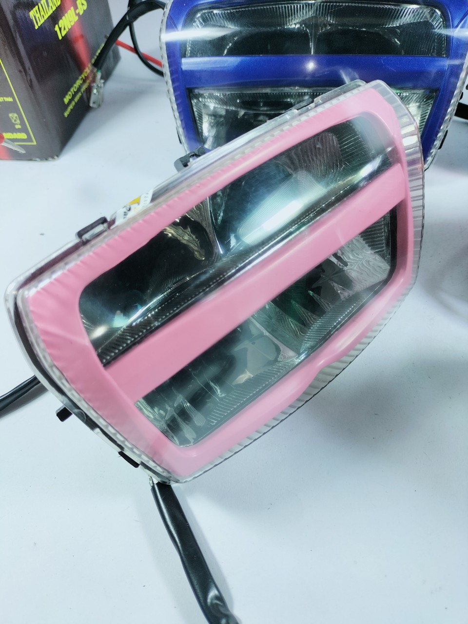 Đèn pha 2 tầng cho xe Dream II