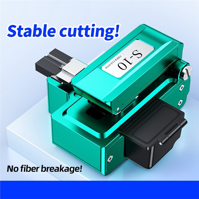 Fibre Cutter Fiber Optic Cable Cutter S-10 Auto Blade Return One Step Fiber Cleaver ...