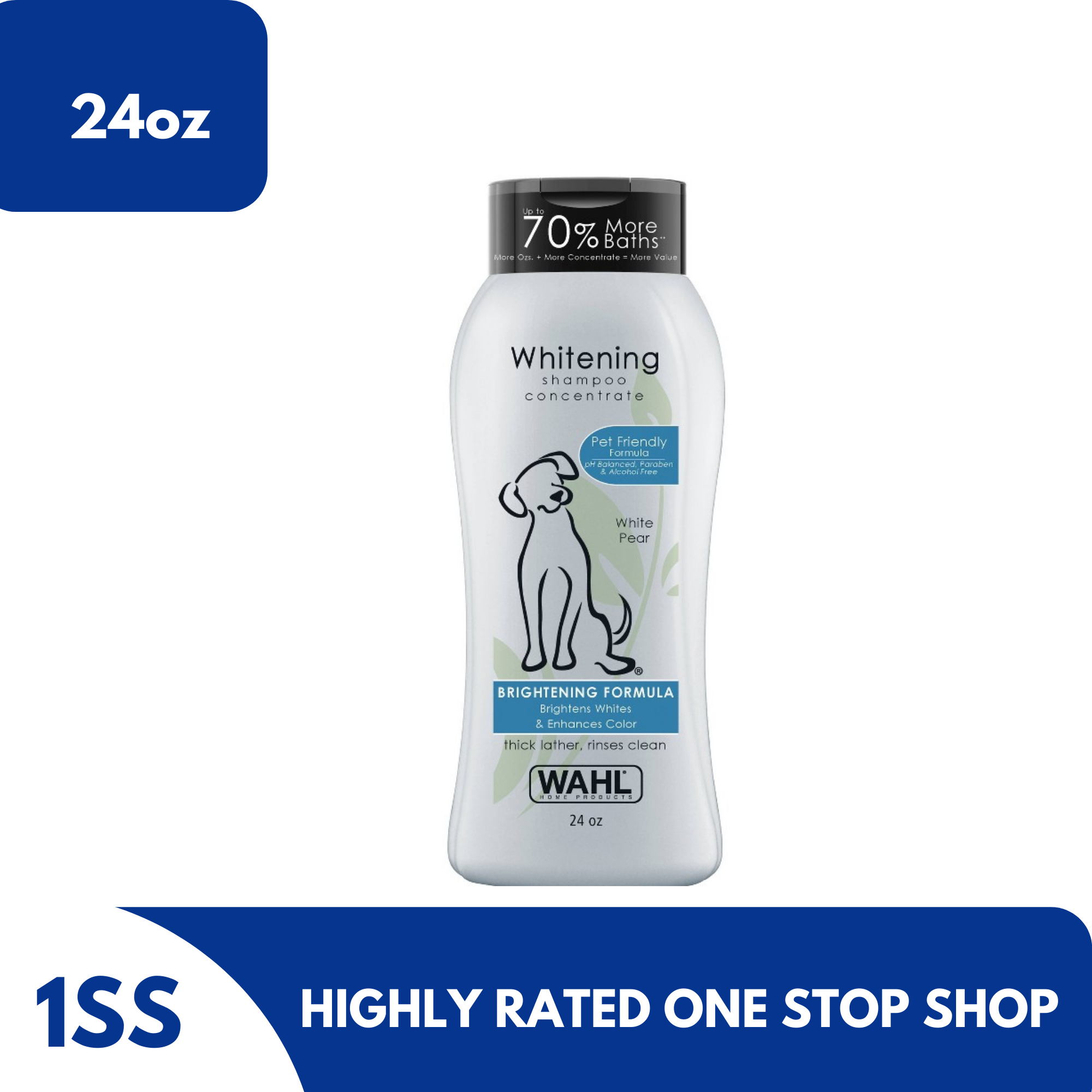 Wahl Whitening Brightening Formula Shampoo, White Pear, 24oz Lazada PH