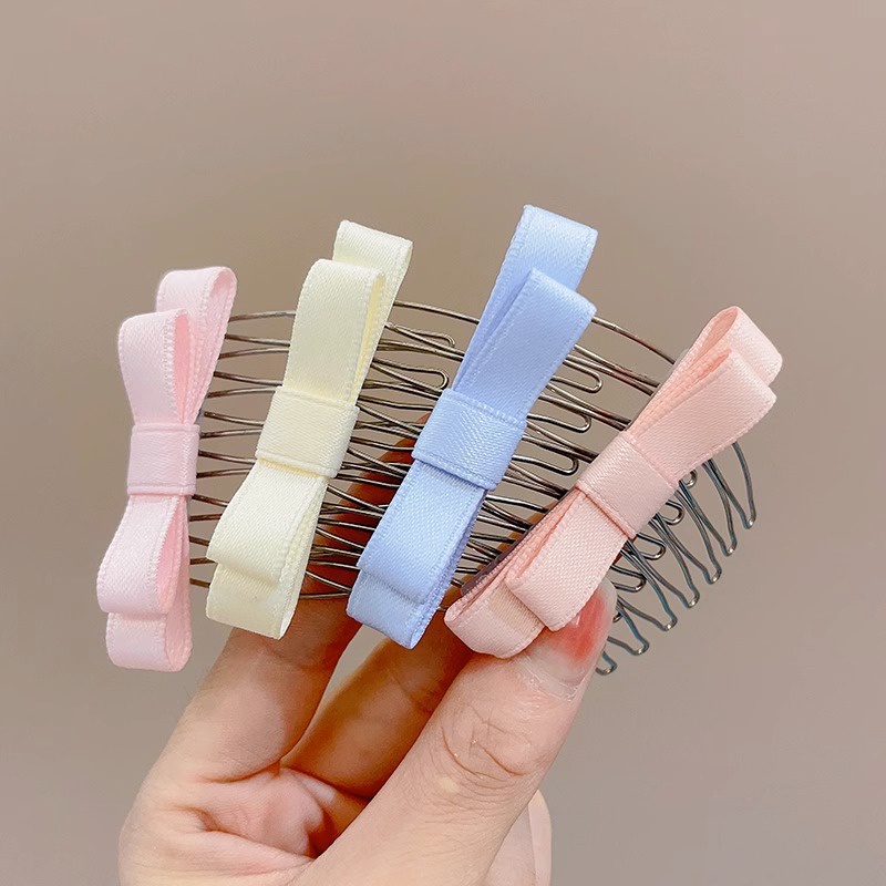 Lược Cài Tóc Mái Và Tóc Gãy Phong Cách Hàn Quốc