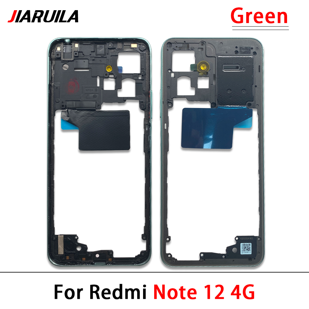 NEW%20%E3%80%90Special%20offer%E3%80%91Middle%20Frame%20Bezel%20Plate%20For%20Xiaomi%20Redmi%20Note%2011%2012%20Pro%204G%205G%20Middle%20LCD%20Frame%20Housing%20Cover%20With%20Sides%20Key%20Replacement%20-%20Image%202