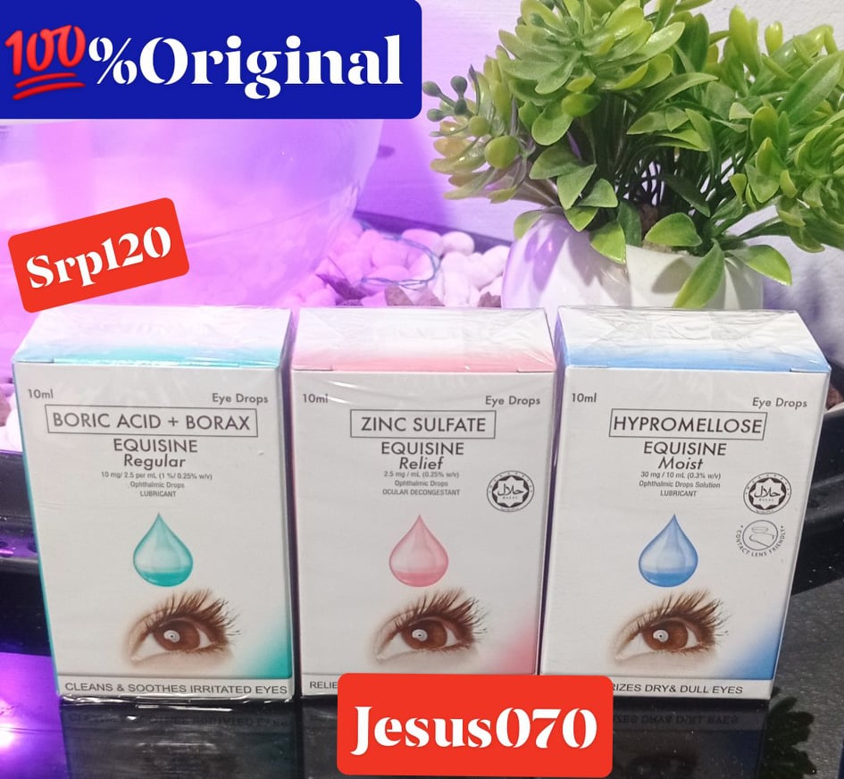 Equisine Eye Drops 10mL[ Relief Zinc Sulfate Moist Hypromellose