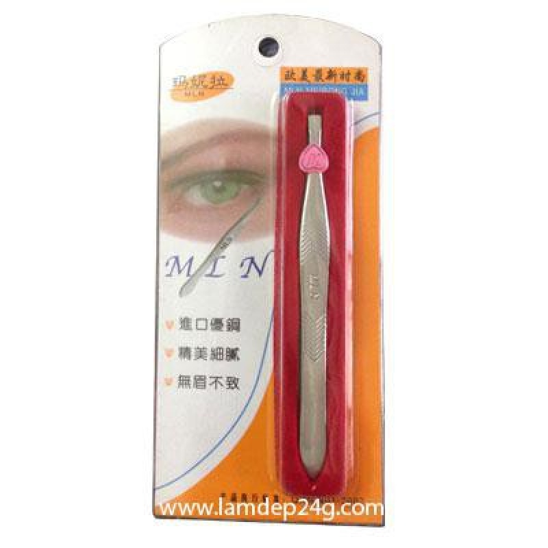 Nhíp Nhổ Lông Mày - Nhổ Râu Lông Mi Tóc Bạc Bằng Thép Không Gỉ