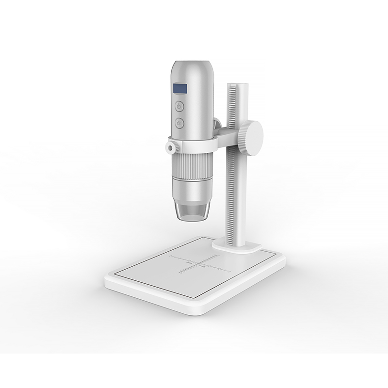 1000X HD 1080P WiFi Video Microscope 8 LED Electronic Digital Wireless Microscope For Android IOS PC Mac LCD Display With Base