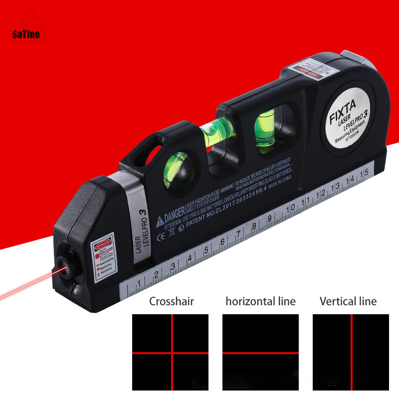 Đa chức năng laser hồng ngoại, hồng ngoại kẻ ô cao đo chính xác cụ, trang trí góc phải thước ngang dây puncher