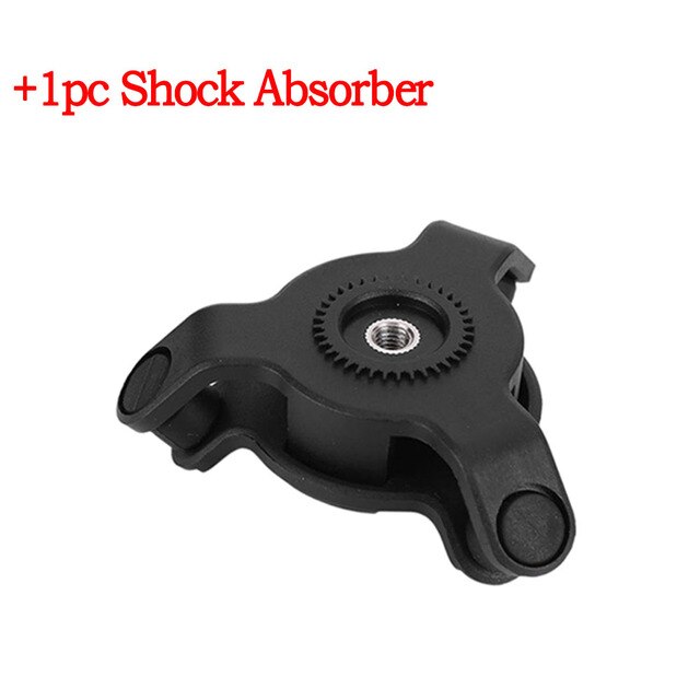 Motorcycle Bicycle Phone Holder Stand Bicycle Quad Lock Phone Holder Bike Mobile Support Shock-resistant Handlebar Mount Bracket