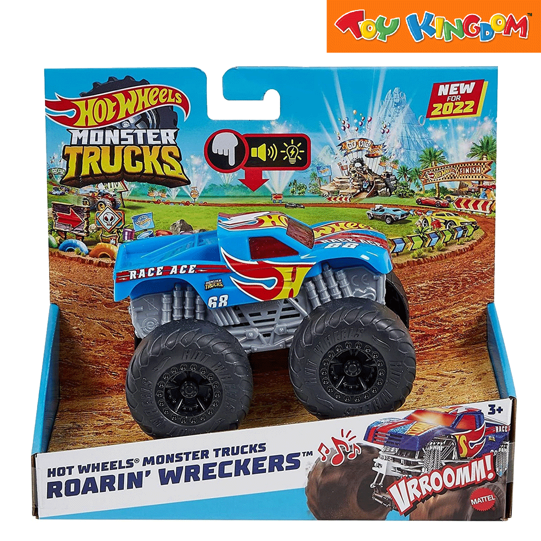 Hot Wheels Roarin Wreckers Monster Truck Race Ace Diecast Lazada PH