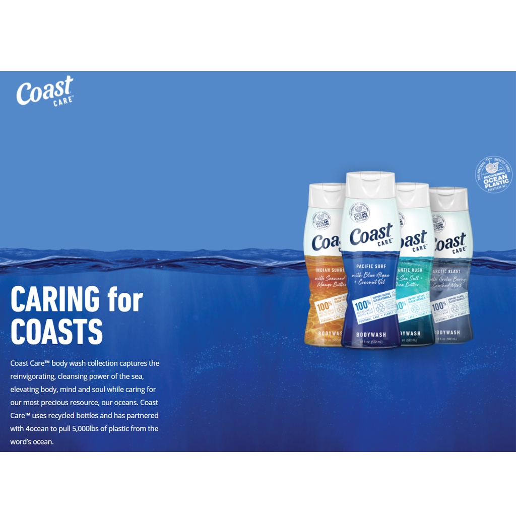 Sữa tắm Coast Care 532ml ( ALANTIC RUSH )