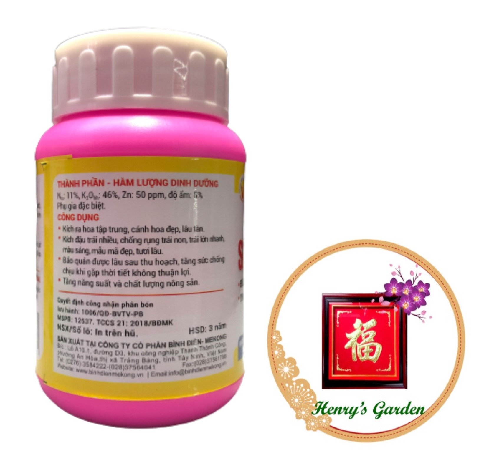Phân Bón Siêu Kali & Kẽm Đầu Trâu - #543A# 100g