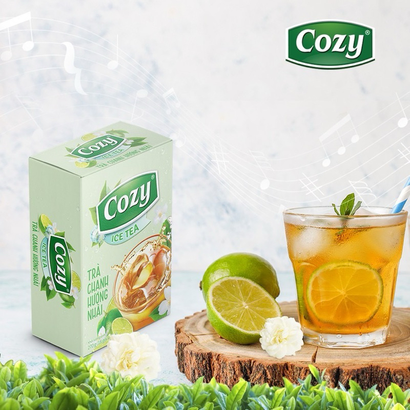 Trà cozy hoà tan các loại hương