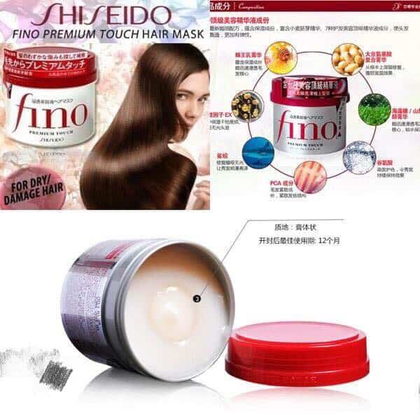 Kem ủ và hấp tóc Fino Shiseido​
