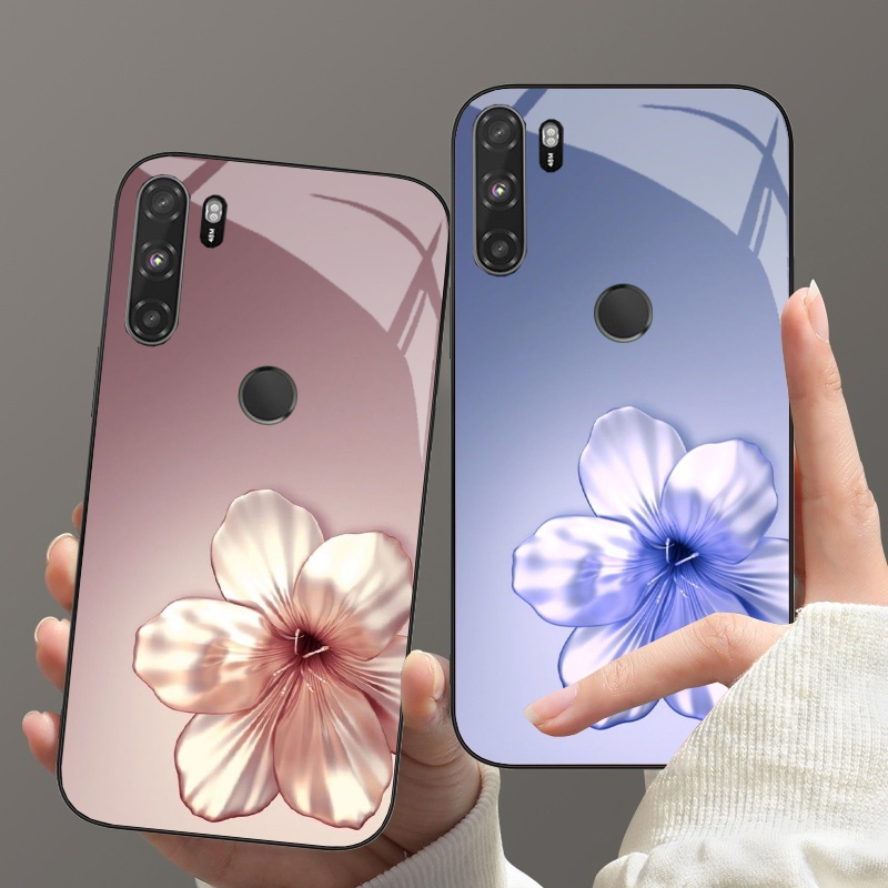 Ốp Lưng VSMART ACTIVE 3 Mặt lưng cường Lực Họa Tiết