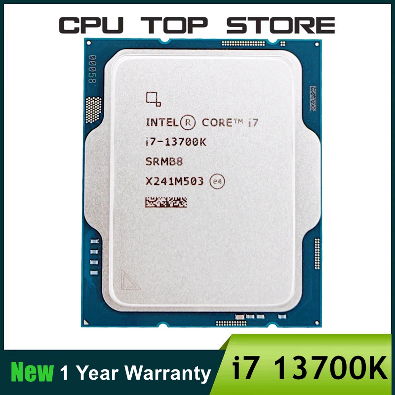 [2] baru In Core i7 13700K 3.4GHz 16-teras pemproses CPU 24-benang 10NM ...